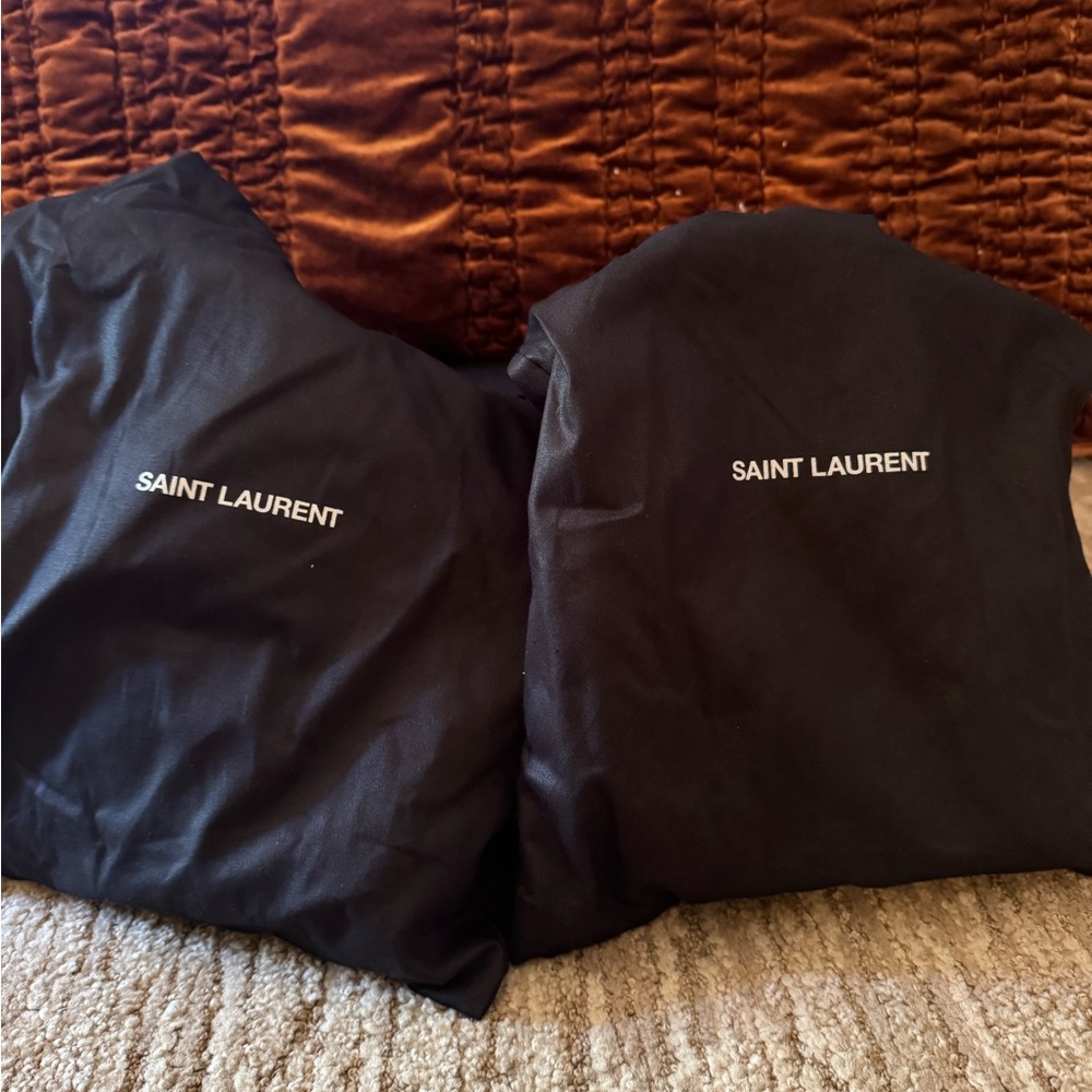 Saint Laurent Black Ankle Booties - Picture 4 of 6
